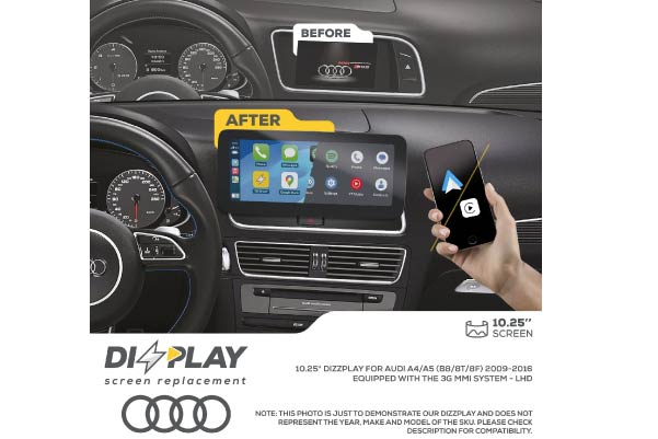  DZZ-MMI3G-A4-A5-B8-10-LHD / 