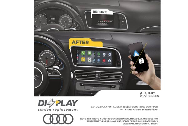  DZZ-MMI3G-A4-B8A-8-LHD / 