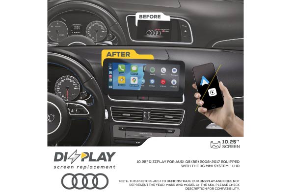  DZZ-MMI3G-Q5-8R-10-LHD / 