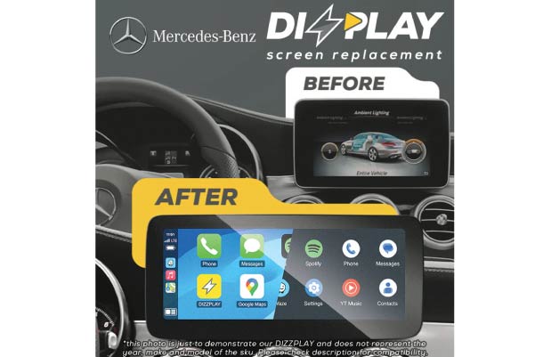  DZZ-NTG4ID-C-W204-10-UHD / MB C Class (W246) 2008-2010 equipped with the NTG4