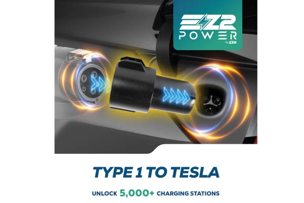  EZ-T1T / TYPE 1 TO TESLA (LEVEL 2) PLUG ADAPTER